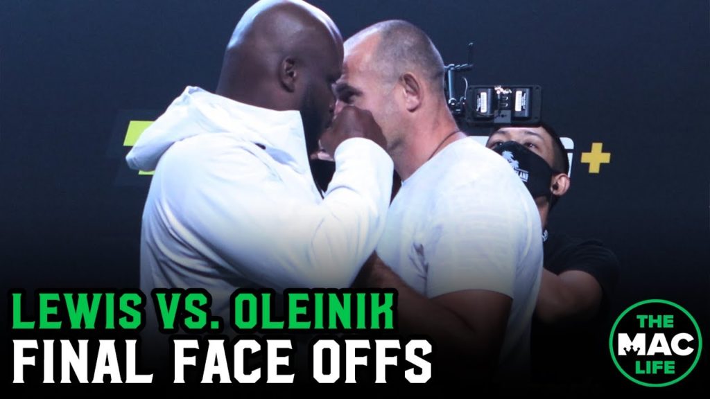 UFC Vegas 6: Lewis vs. Oleinik Final Face Offs