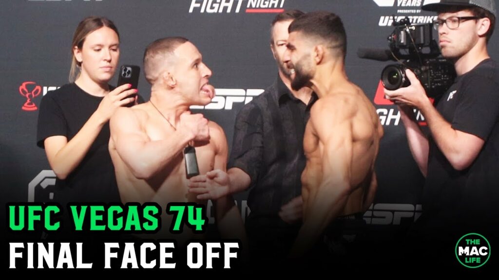 UFC Vegas 74: Final Face Offs