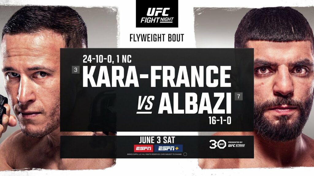 UFC Vegas 74: Kara-France vs Albazi - June 3 | Fight Promo