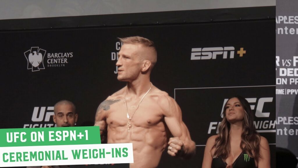 UFC on ESPN+1 Ceremonial Weigh-Ins: Main Card