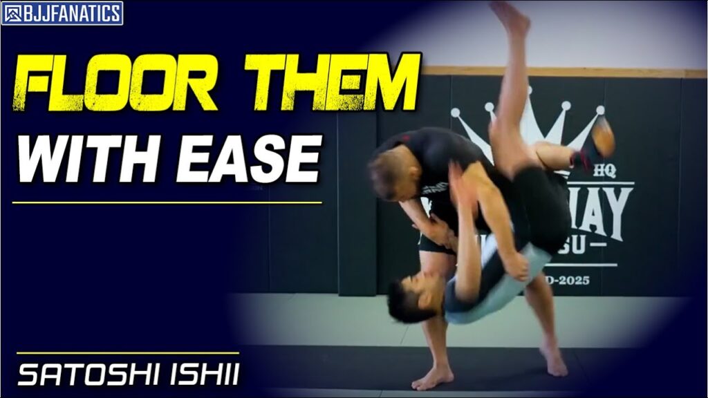 Uchi Mata From Waist Grip by Satoshi Ishii