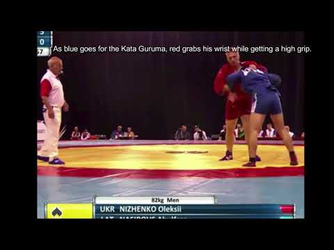 Uchimata with skipping side kick kazushi