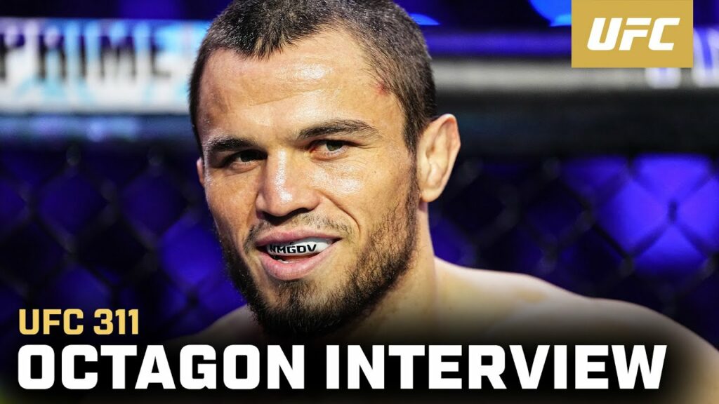 Umar Nurmagomedov Octagon Interview | UFC 311