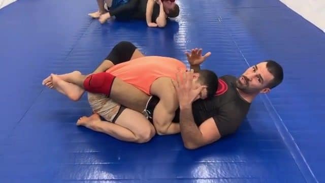 Unusual choke that could be the answer for that strong wrestler that pins you in