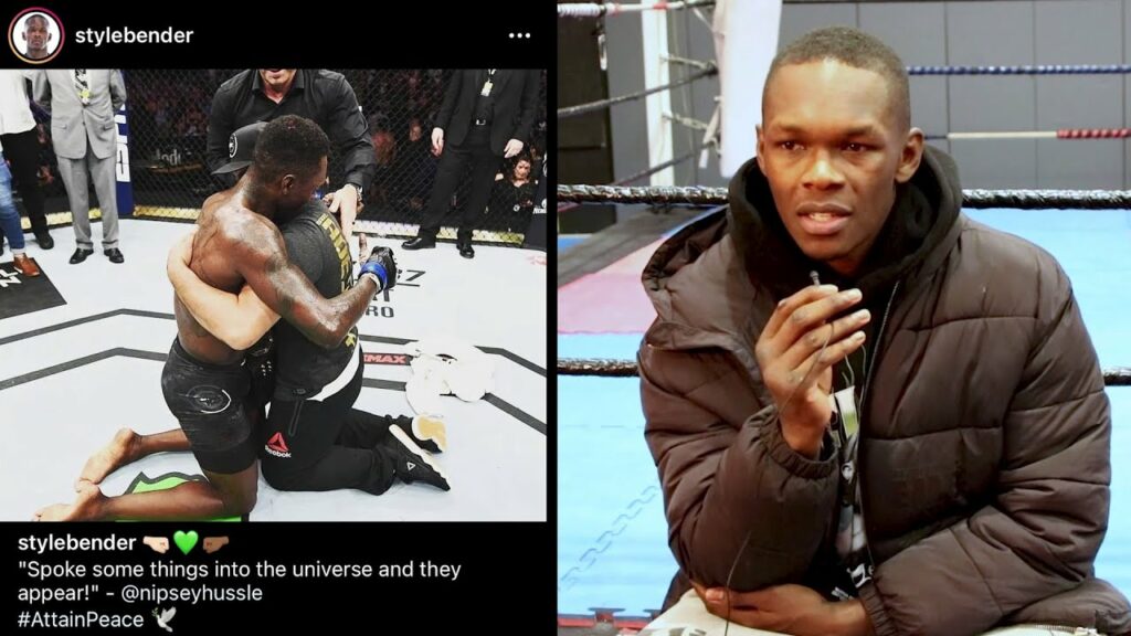 Up In the 'Gram With Israel Adesanya