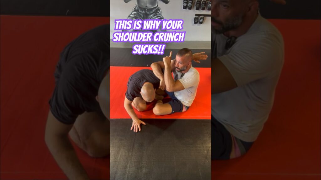 Upgrade your Shoulder Crunch Sweep #bjj #jiujitsu #grappling