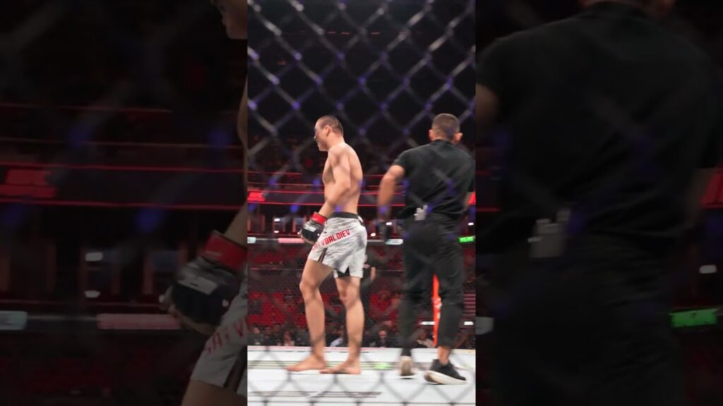 Uran Satybaldiev is a DANGEROUS prospect 😳 #UFCShanghai