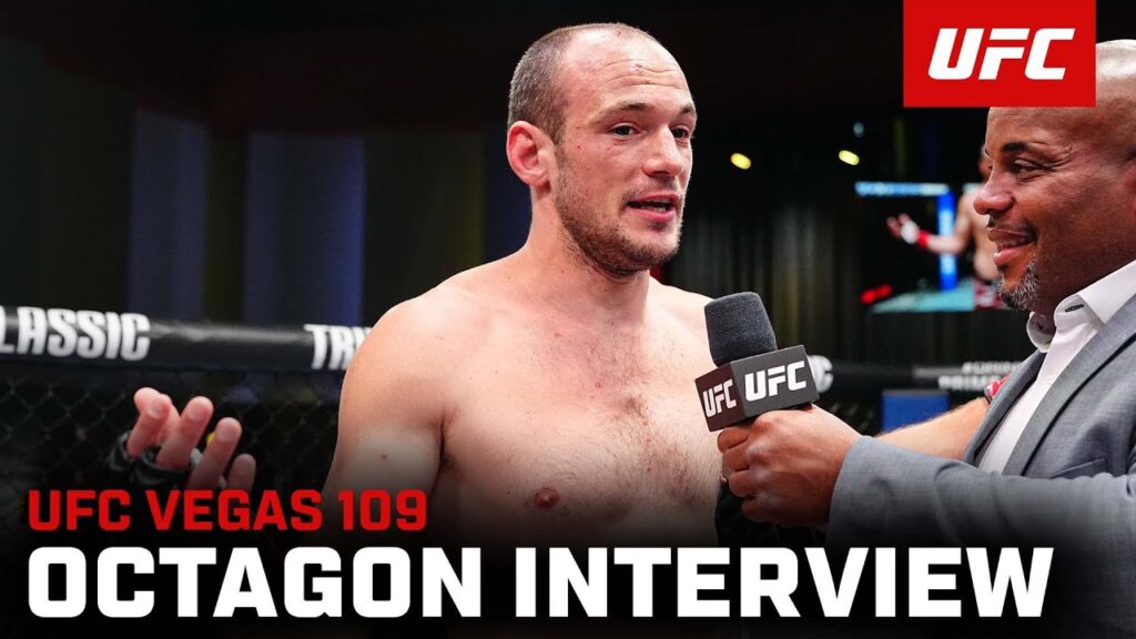 Uros Medic Octagon Interview | UFC Vegas 109