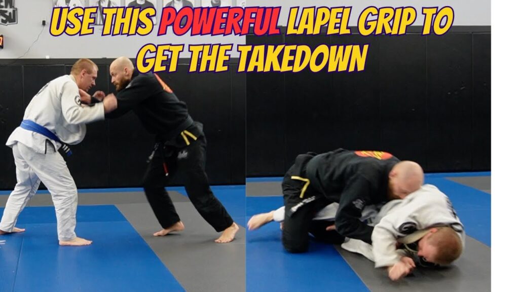 Use This Powerful Lapel Grip To Get The Takedown