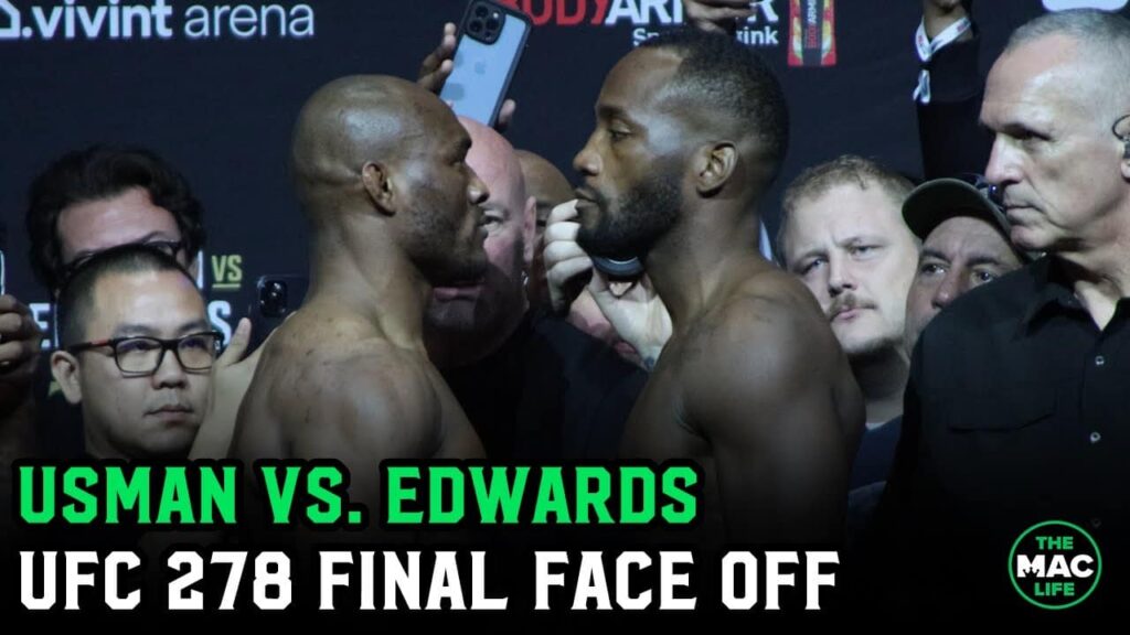 Usman vs Edwards 2 Final Face Off: “I’m putting that pound for pound thing to the test”
