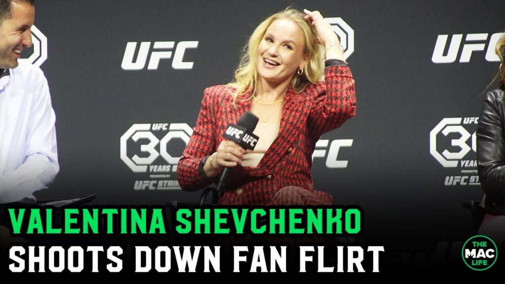 Valentina Shevchenko immediately shoots down UFC fan number request