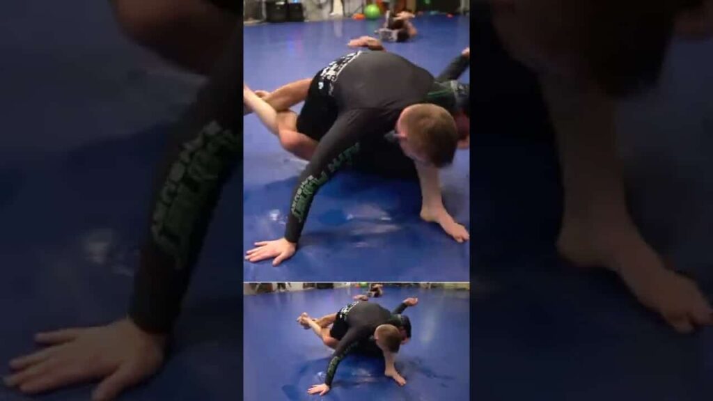 Vaporizer from Lockdown Half Guard 🤯 #bjj #10thplanet #shorts30