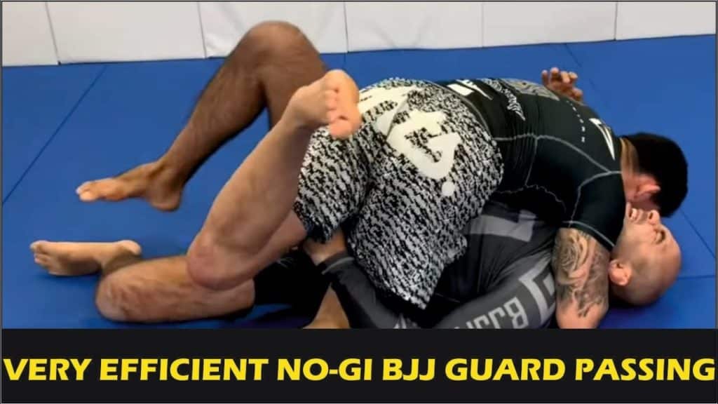 Very Efficient No-Gi BJJ Guard Passing by Matheus Diniz