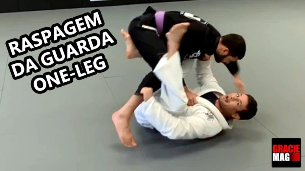 Vinicius Gimenes ensina raspagem da guarda one-leg no Jiu-Jitsu