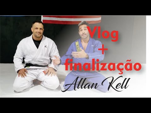 Vlog + Finalização Allan Kell - Academia Fit Fight - Jiu-Jitsu - BJJCLUB