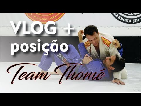 Vlog + posição Filipe Thomé - Jiu Jitsu - BJJCLUB