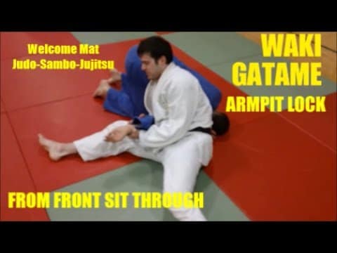 WAKI GATAME From Front Sit Through