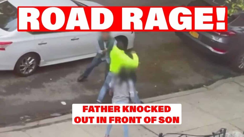 WARNING: GRAPHIC ROAD RAGE KNOCKOUT
