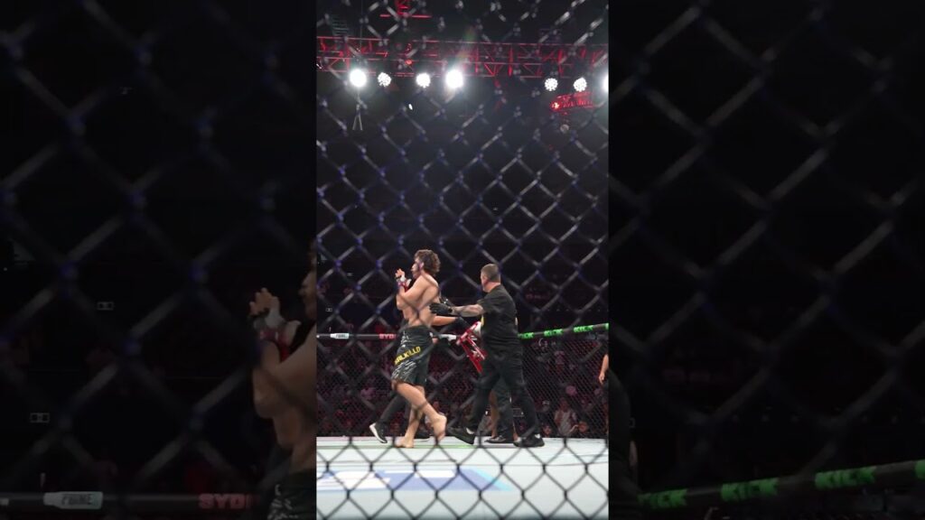 WHAT A WAY TO OPEN THE CARD π€― #UFC312