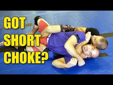 WHEN & HOW TO APPLY THE SHORT CHOKE FROM THE BACK - NO GI BJJ