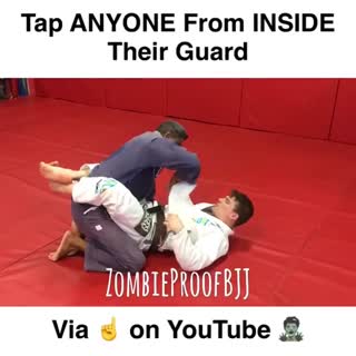 Watch Repost outlastbjj “Tap anyone from inside their guard” via @zombieproofbjj
