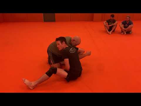 "Wax On" Arm Drag (Butterfly Guard)