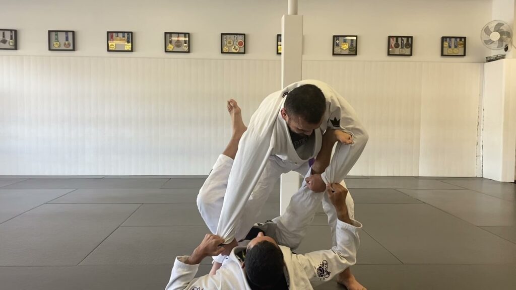 Week 9: Double Ankle Sweep from Spider Guard