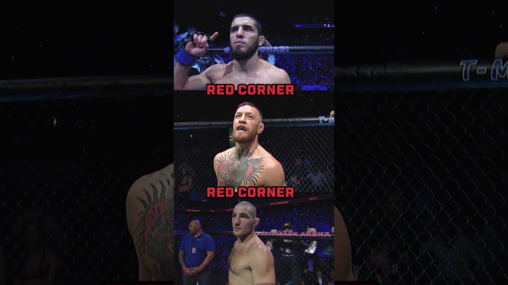 What corner you rockin' with? Red or Blue? 👊 #ufc
