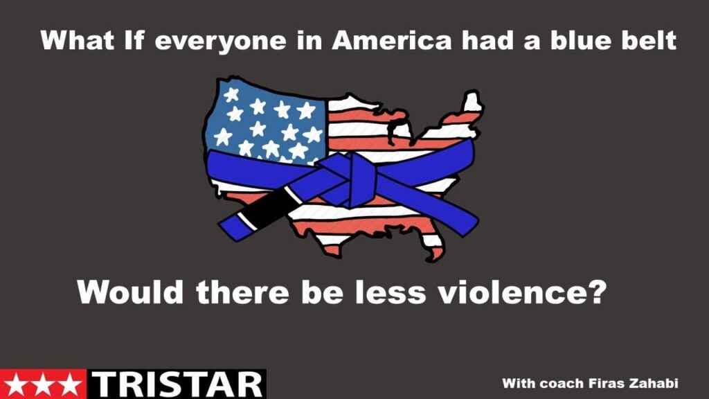 What if everyone in the nation had a bjj blue belt?