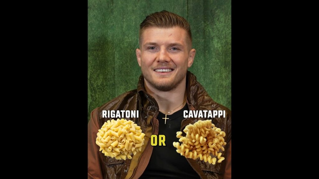 What's Marvin Vettori's favorite pasta? 🤌 #ufcvegas104