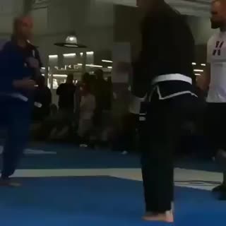 What's your excuse again? Guy pulls off a morote seoi nage with one leg. 
 DM for...