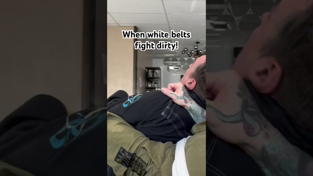 When White Belts Fight Dirty! 🤬