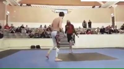 When scissor takedown is life...