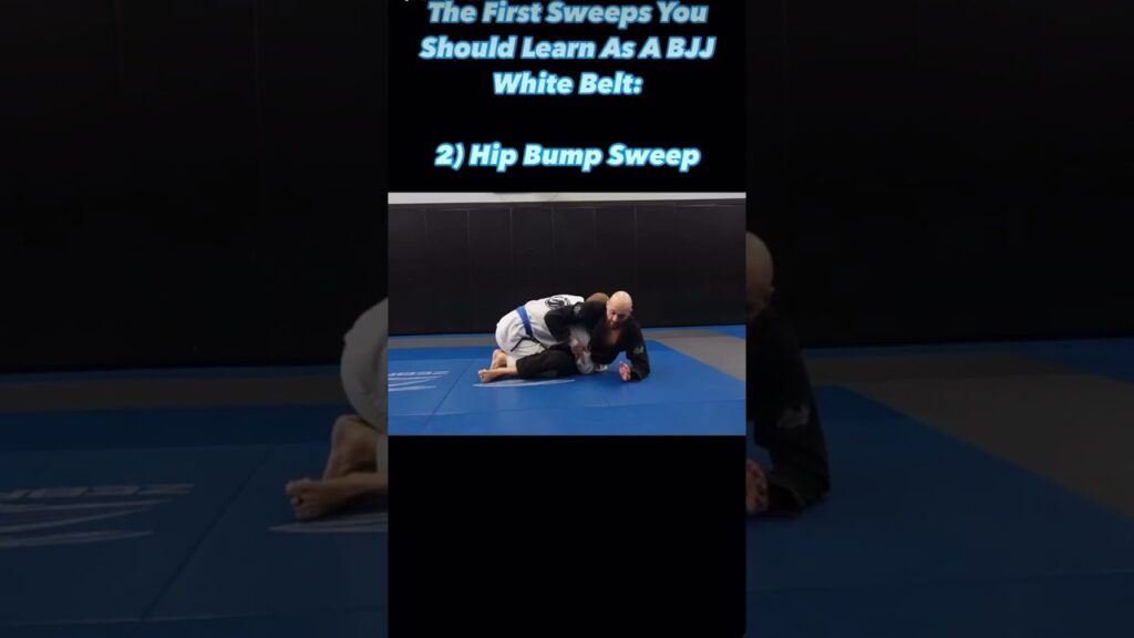 White Belt BJJ Sweeps #2 - Hip Bump Sweep #bjj #shorts