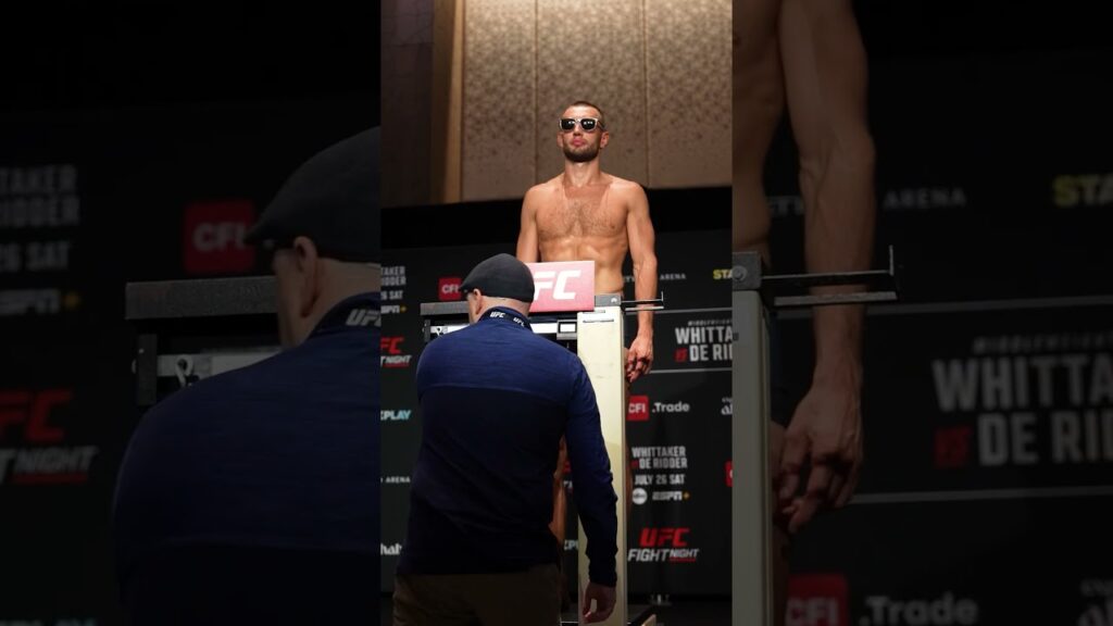 Whittaker vs RDR is LOCKED IN π #ufcabudhabi