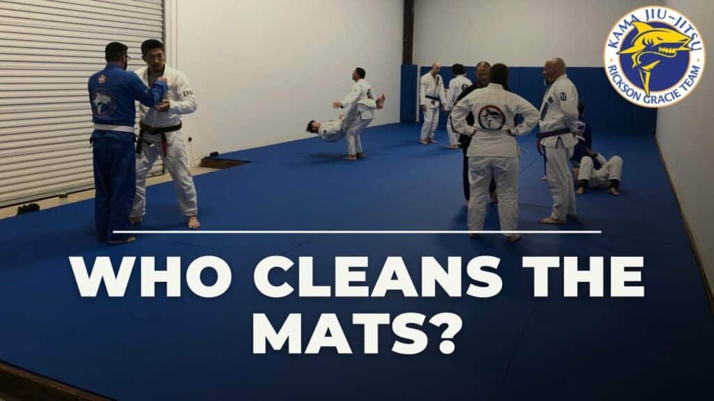 Who Should Clean The Mats In A Jiu-Jitsu School?