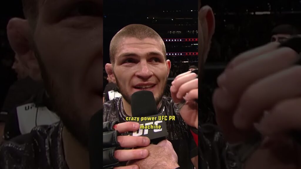 Who misses Khabib Nurmagomedov on the mic? π€