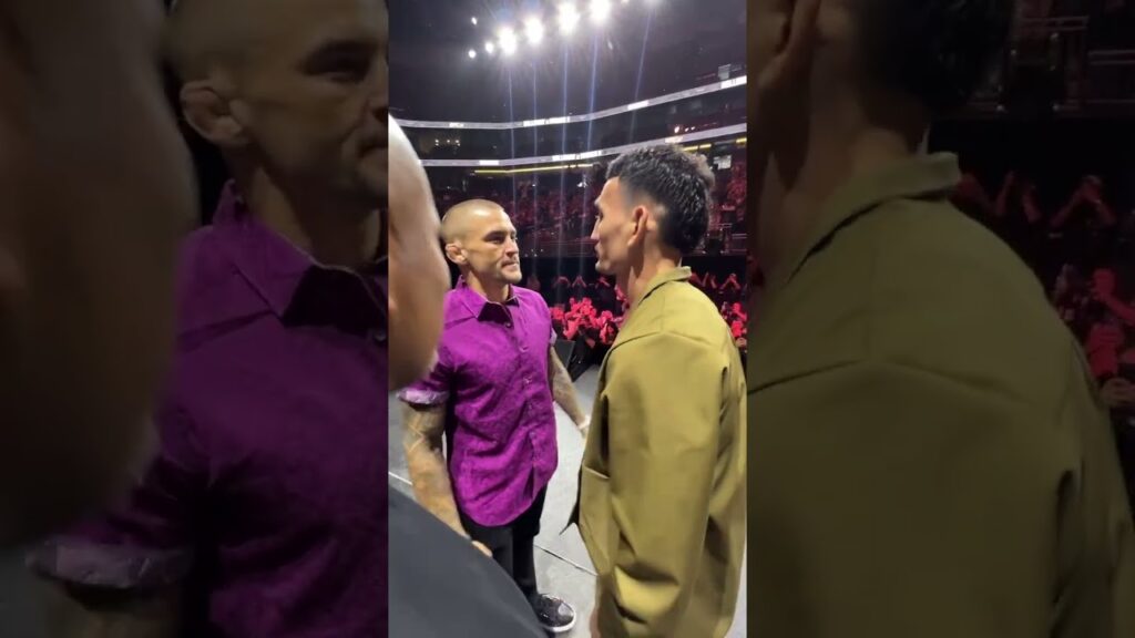 Who y'all got winning this fight? 🤔 #ufc318