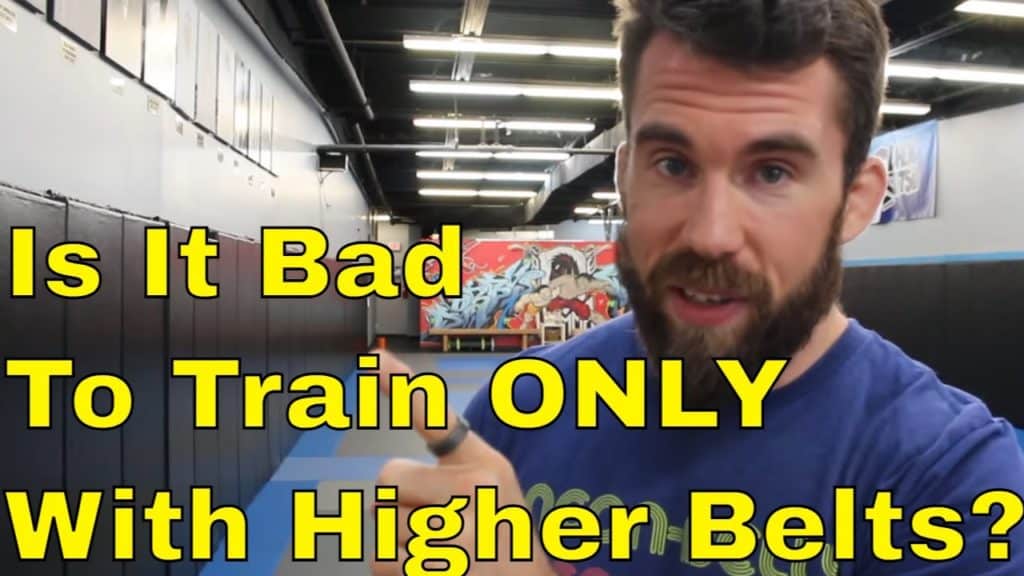 Will Training with Higher Belts Hurt a White Belt's BJJ Progress ?