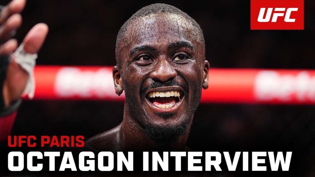 William Gomis Octagon Interview | UFC Paris