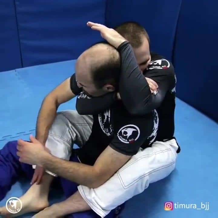 With who would you like to try this Arm triangle (Kata Gatame) setup from back c...