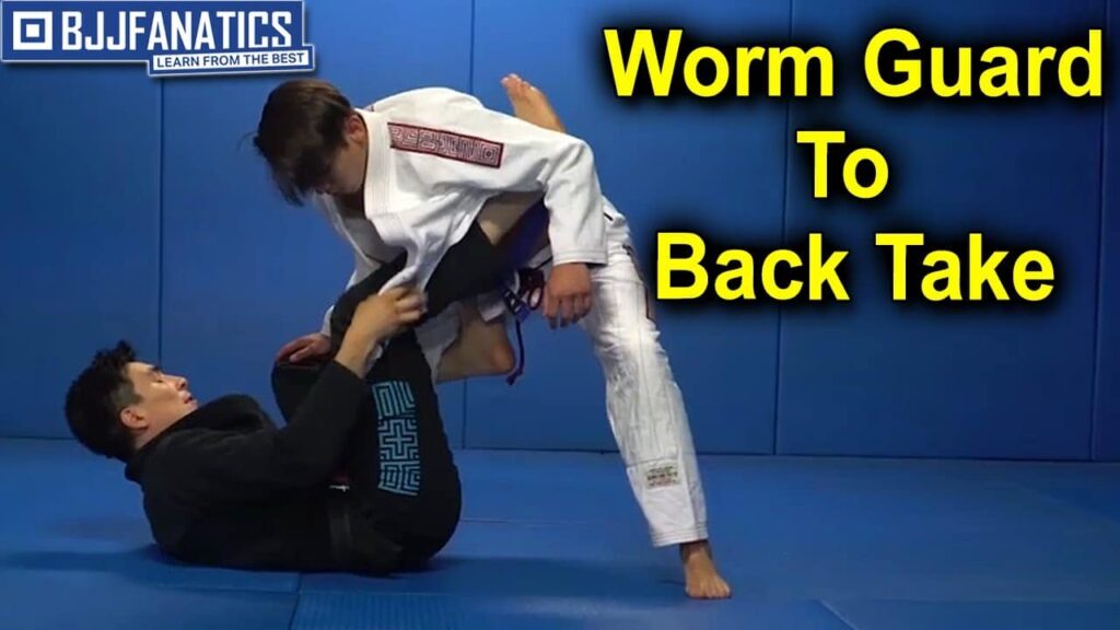 Worm Guard To Back Take - BJJ Training
