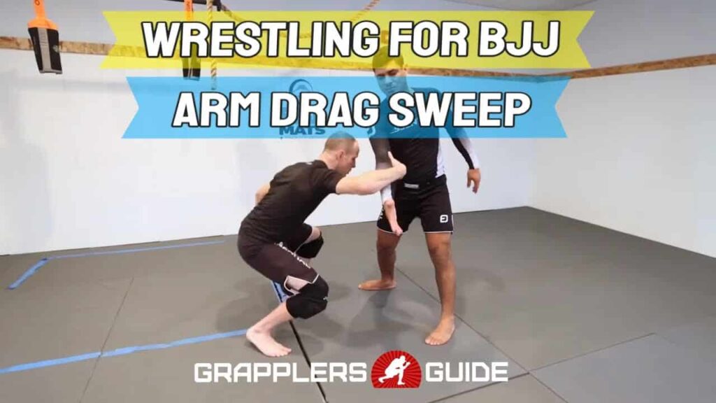 Wrestling For BJJ - Single Leg Series - Arm Drag Sweep - John Marsh