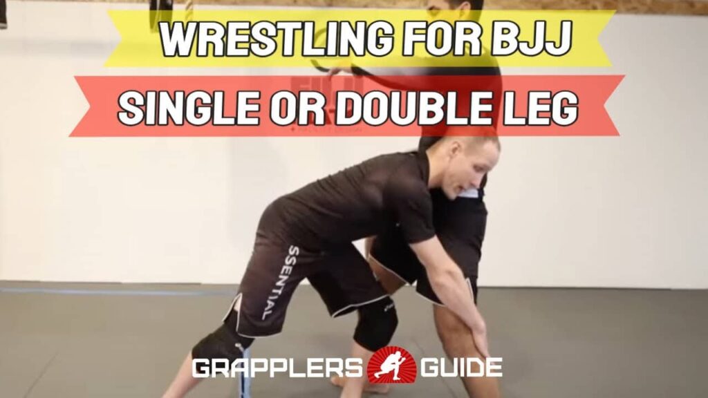 Wrestling For BJJ - Single Leg Series - Double Or Single Leg - John Marsh