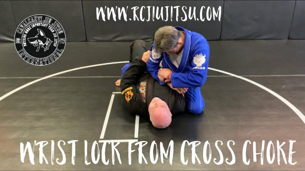 Wrist Lock from Cross Choke