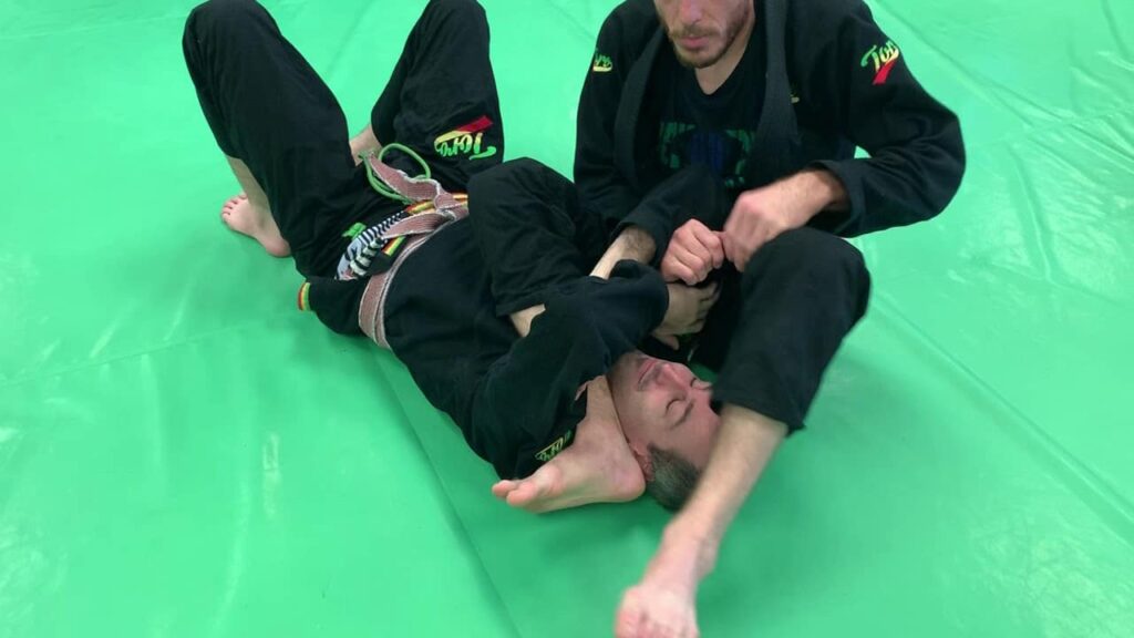 X-Grip break for Armbar