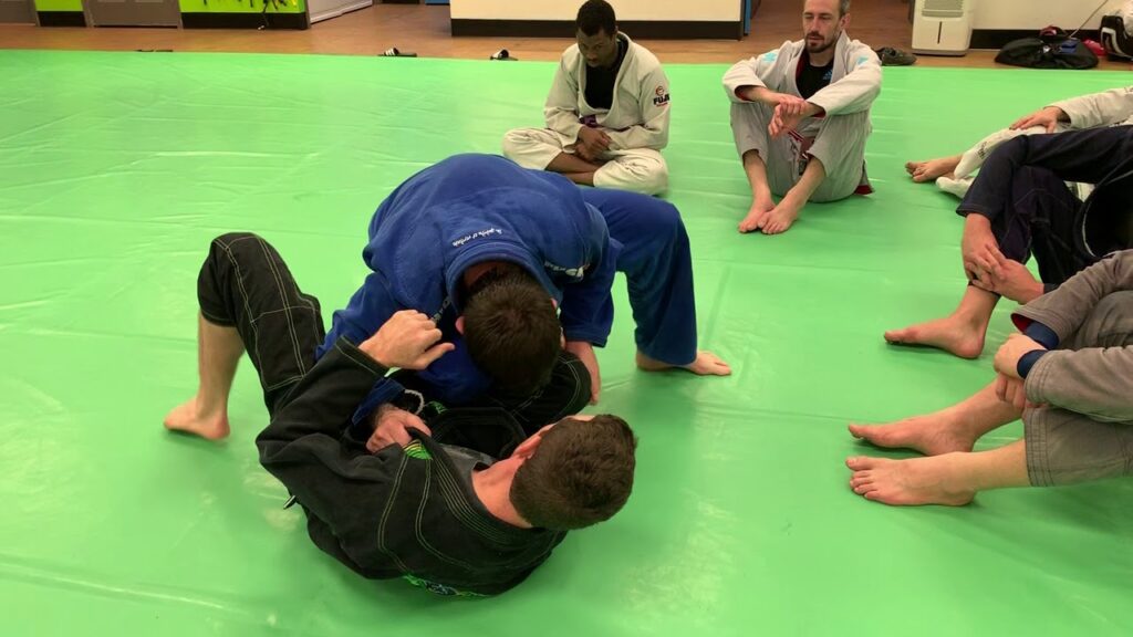 X-Pass Defense to Single Leg X Guard