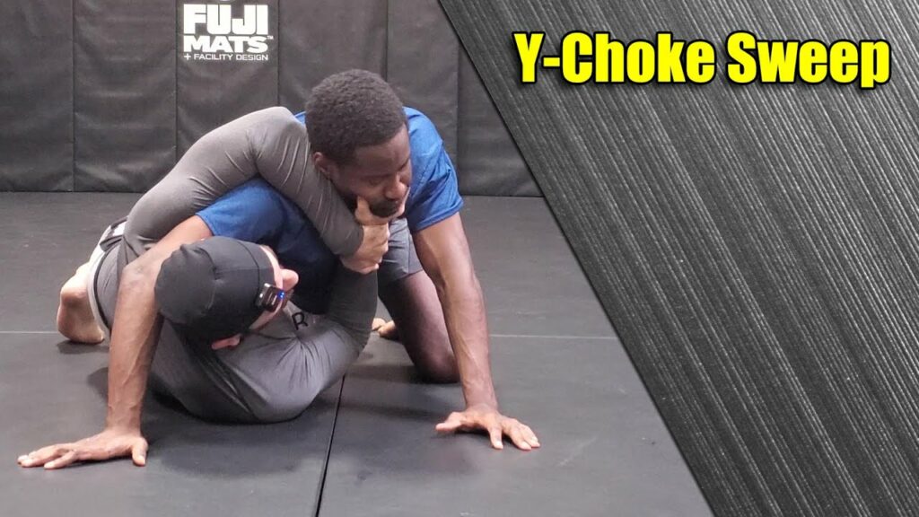 Y Choke Sweep from Half Guard