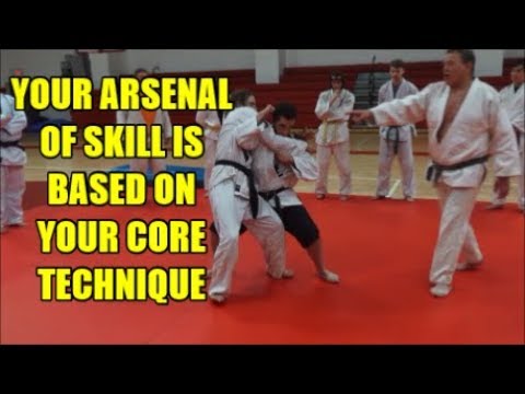 YOUR ARSENAL OF SKILL IS BASED ON YOUR CORE TECHNIQUE Coaching by John Saylor