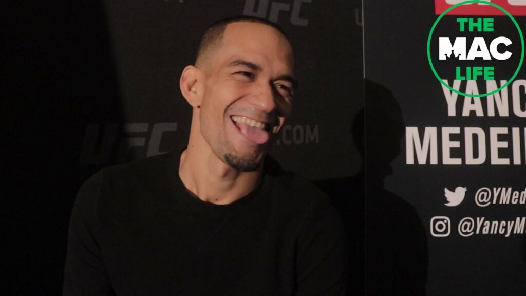 Yancy Medeiros: "I'm full, hydrated and full of Aloha" | UFC On ESPN+1 Media Day